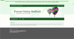 Desktop Screenshot of forum.sadlinki.pl